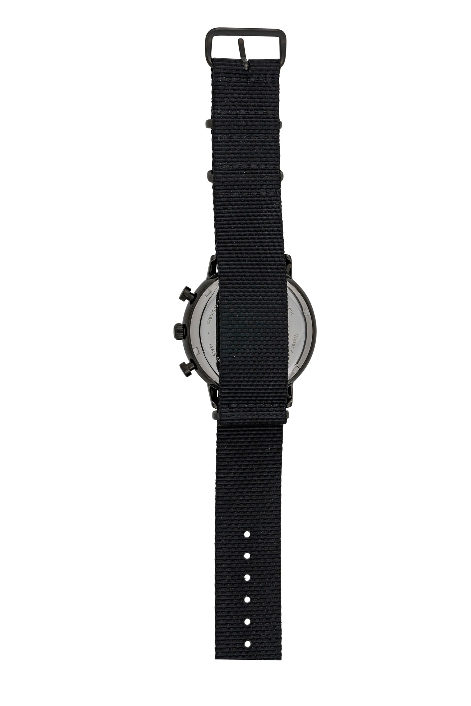 44M2 - Black with Black Case and Black Nato Strap – Watches 