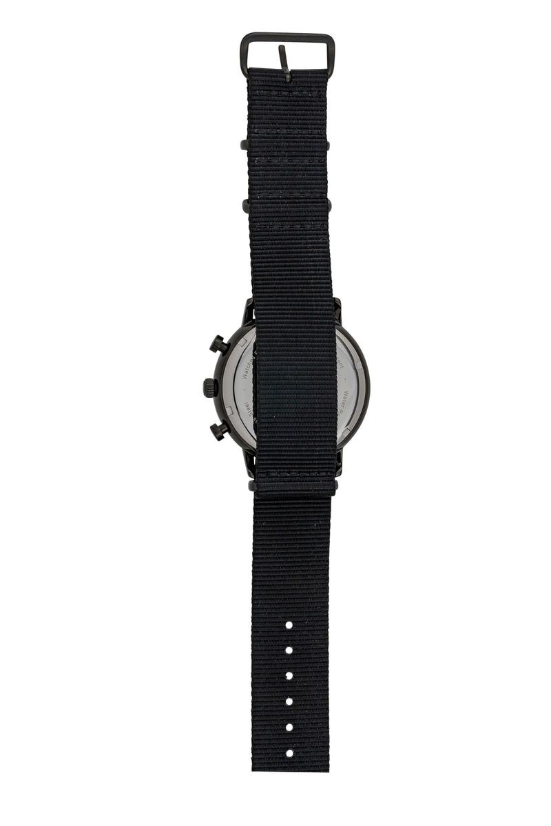 44M2 - Black with Black Case and Black Nato Strap